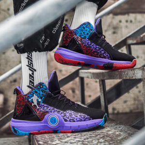 Youth Professional Basketball Shoes Men's Flyknit Mesh Sports Shoes Women's Student Trendy Practical Sneakers Wholesale