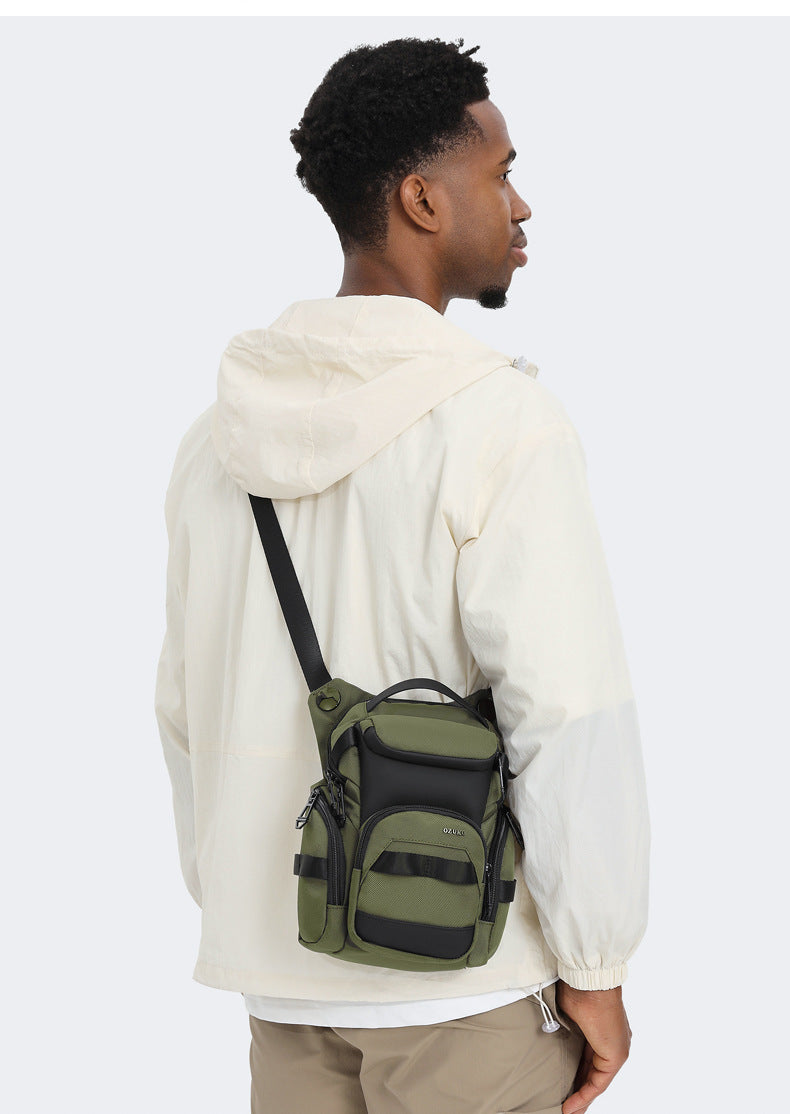 Tactical Cycling Leg Bag Motorcycle Waist Bag Men's Waterproof Multifunctional Motorcycle Crossbody Shoulder Bag Outdoor Sports Bag - 图片 33