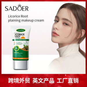 Makeup SADOER Licorice VC No Makeup Cream Whitening and Brightening Concealer Cream Cross-Border Wholesale