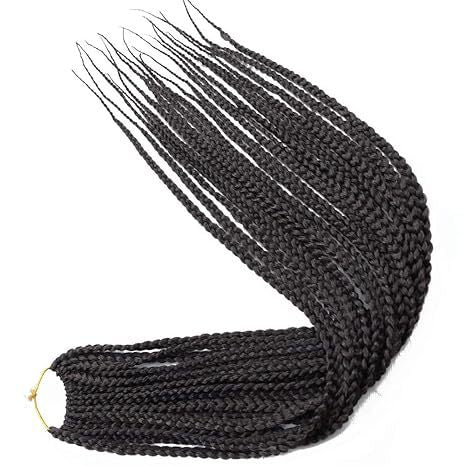 Cross-border Crochet Three-strand Braid Three strand braided synthetic hair extens - 图片 20