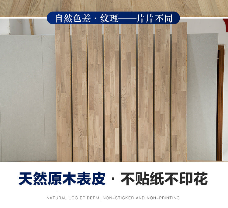 Door-to-Door Installation Old Three-Layer Large Board Pure Three-Layer Solid Wood Floor Oak Log3.0-4.0mm Underfloor Heating - 图片 142
