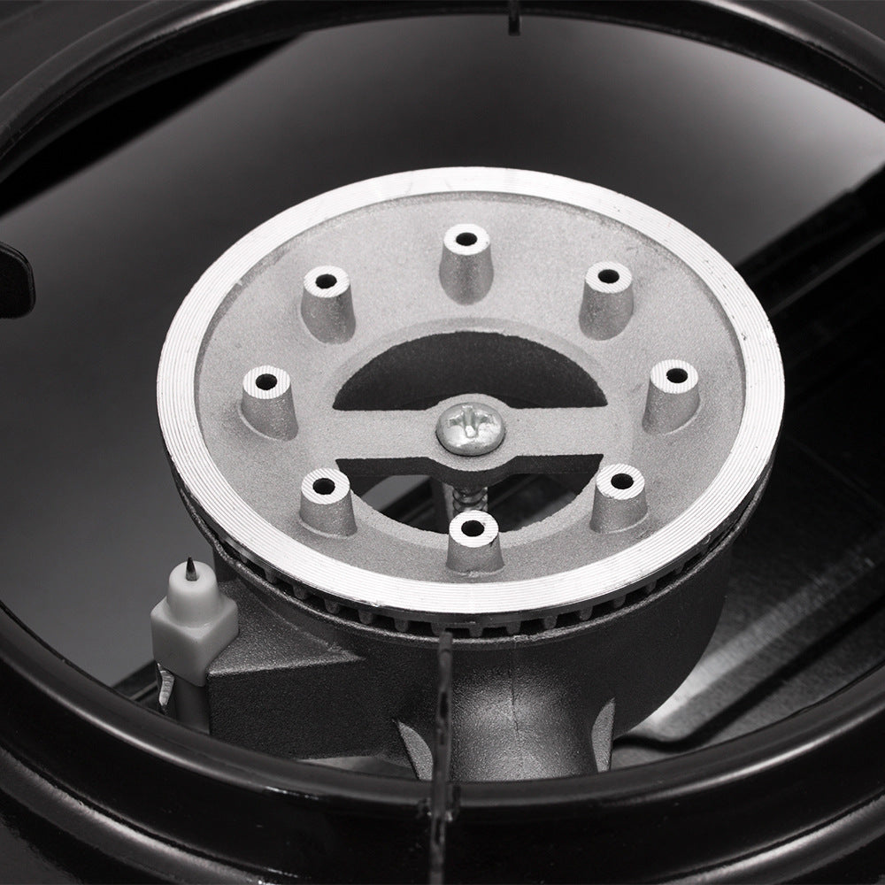 RAF Gas Stove Single Burner Household Liquefied Gas Tabletop Flameout Protection Glass Rotating High Heat Natural Gas R.8111 - 图片 12