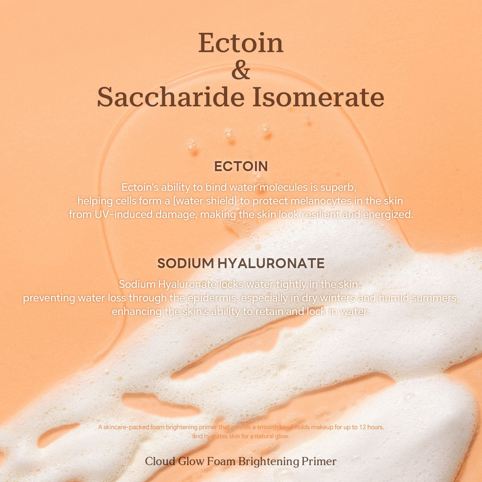 SheLoves Foam before makeup application Hot-selling Makeup Primer Foam Isolation Cream Brightening Skin Tone Primer - 图片 15