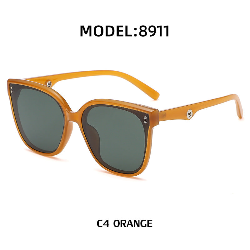 gm Same Style Korean Fashion TR90Polarized Sunglasses for Men and Women Anti-glare Square Frame Sunglasses Wholesale - 图片 5