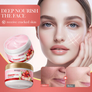 Strawberry Cake Nourishing Cream BIOAOUA Moisturizing skin moisturizing cream  foreign trade wholesale