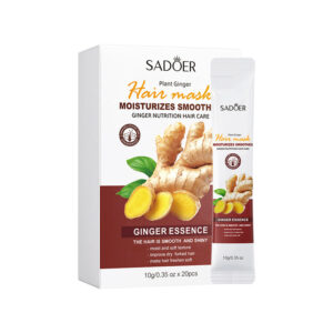 Ginger Hair Mask SADOER Improve Frizz, Soften and Smooth, Portable Strip Pack, Cross-Border Foreign Trade Wholesale