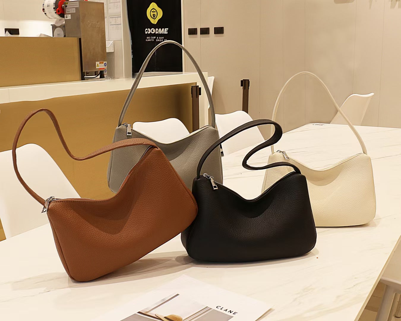 Guangzhou Luggage2025New Niche Simple Women's Bag Summer Versatile High-End Large Capacity Genuine Leather Underarm Bag - 图片 10