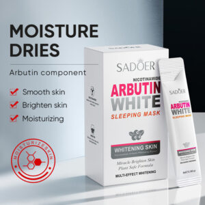 Niacinamide Arbutin Set SADOER Whitening, hydrating, and moisturizing skincare products  wholesale