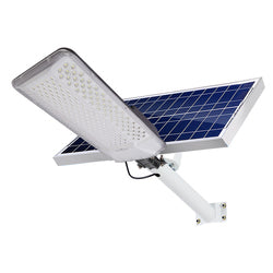 Smart LED Solar Street Lamp Long Screen Three Side Metal Lamp IP67 Garden Lighting with Lights Control the Road - 图片 7