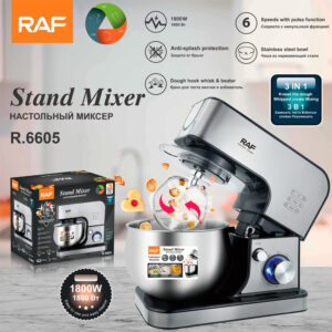 RAF European Standard Small Fully Automatic Dough Kneading and Fermentation Machine Household Multifunctional Cooking Chef Machine R6605
