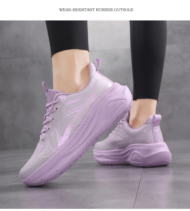 Professional Running Shoes for Men and Women, Spring and Summer New Soft Sole, Lightweight, Shock Absorption, Breathable, Jump Rope, Non-Slip, Marathon Walking Shoes - 图片 36
