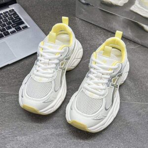 Exported Italian Original Clearance Dad Shoes Summer New Women's Running Hollow Sports Shoes Thick Sole