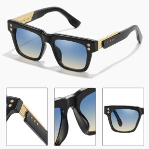 Men's Square Frame Sunglasses2025New European and American style sunglasses for men with a high-end fashion retro design and sun protection
