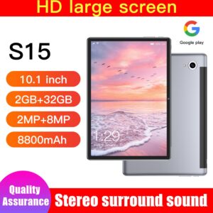 Wholesale10.1inch Android tablet computer S15HD Large Screen4G Call GPS Bluetooth Dual Card Dual Standby