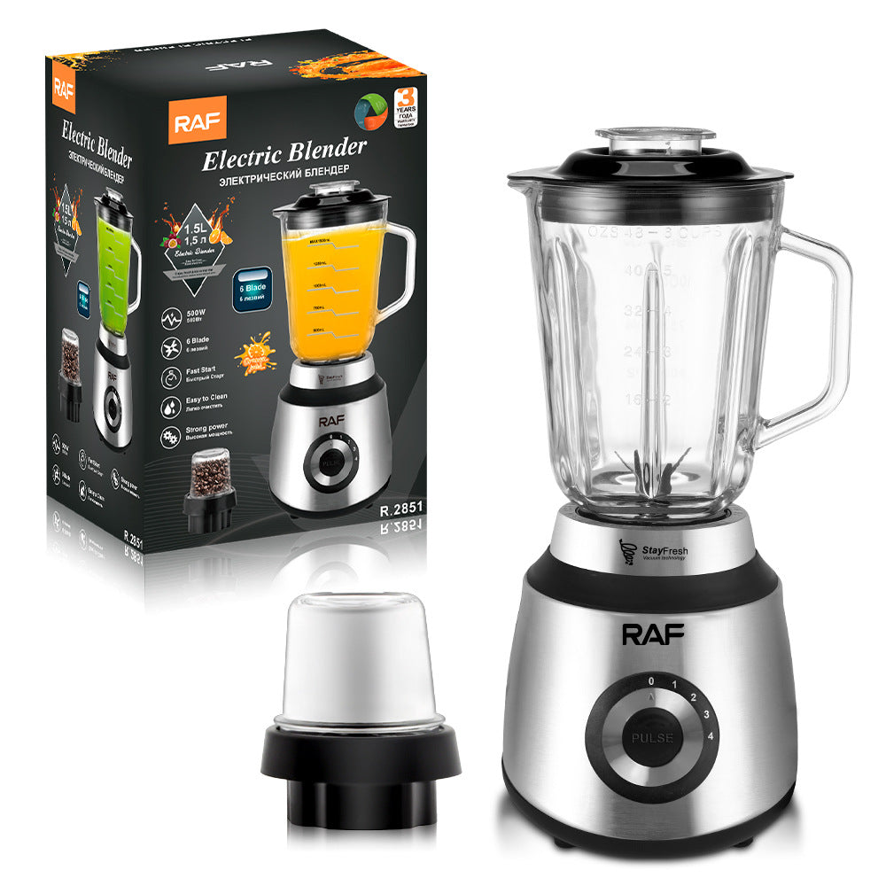 RAF Smoothies1.5L Blender for Home Use, Juice Maker, Food Processor, Meat Grinder Electric Soy Milk Maker Blender Coffee Grinder - 图片 11