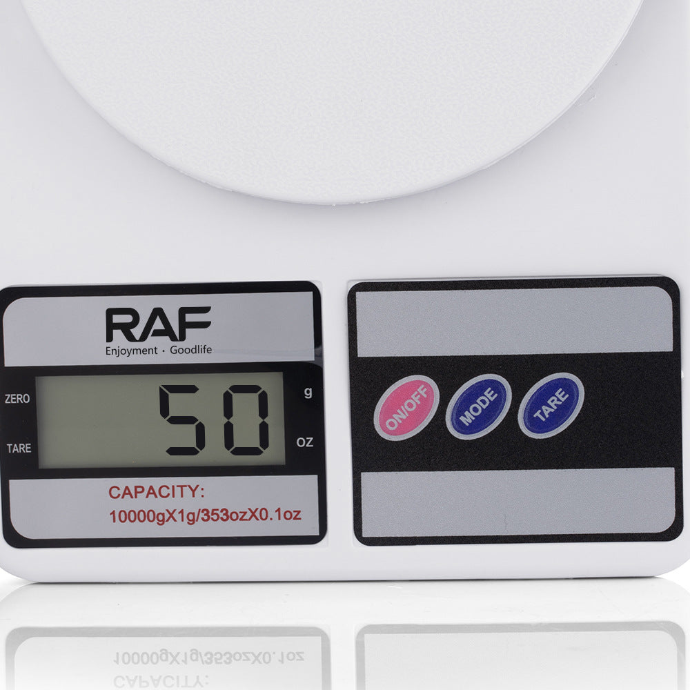RA Stainless Steel Kitchen Scale Household LCD Display Multi-Unit Conversion Tare Function Waterproof Auto-Off - 图片 10