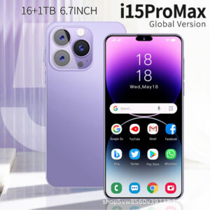 New model i15 ProMAX Smartphone16+1T Hd6.7Large Screen Exclusively for Source Factory