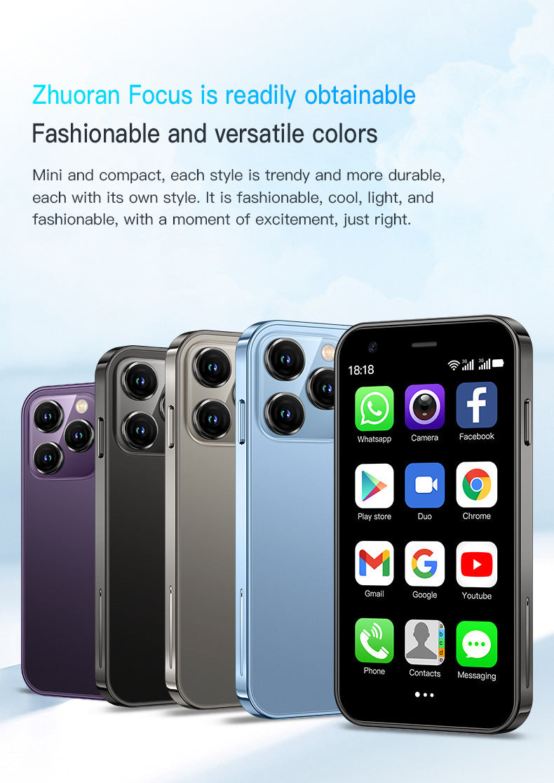 Popular XS15Dual SIM Smartphone31-inch mini portable mobile phone touch explosion-proof screen3G Small phone - 图片 25