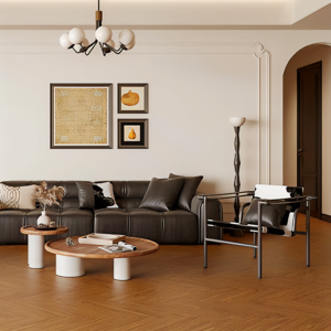 Elegant Three-Layer Teak Wood Flooring Custom UV Finish Waterproof & Anti-slip Smooth Touch Refined Texture for Outdoor Use