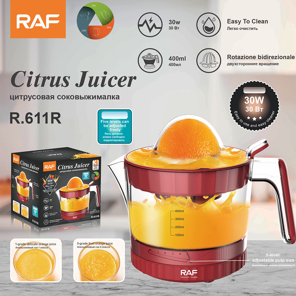 RAF EU Plug Electric Fresh Orange Juicer1L Household automatic juicer lemon orange juicer small portable - 图片 14