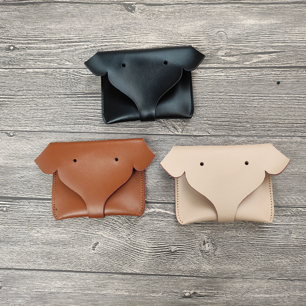 Guangzhou Factory Genuine Leather Cartoon Little Elephant Coin Purse Simple Card Bank Card Advertising Promotional Gift Trendy Product - 图片 8