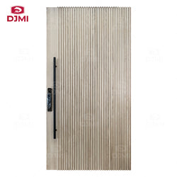 Customized New Front Security Big Modern Villa House Solid Wood Pivot Doors Exterior Wooden Door Main Entrance - 图片 10