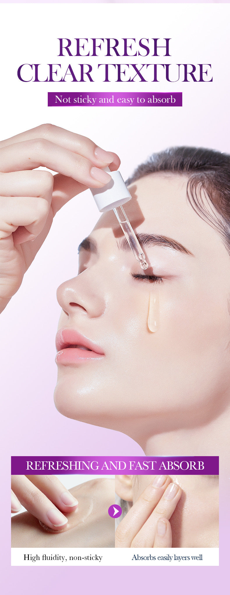 Skin Rejuvenation and Brightening Serum SADOER Moisturizing and Hydrating Essence Gel Cross-Border Wholesale - 图片 27