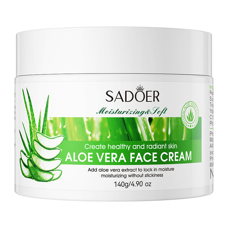 Aloe Vera Skincare Set SADOER Cleansing, hydrating, moisturizing, and nourishing foreign trade manufacturer wholesale - 图片 13