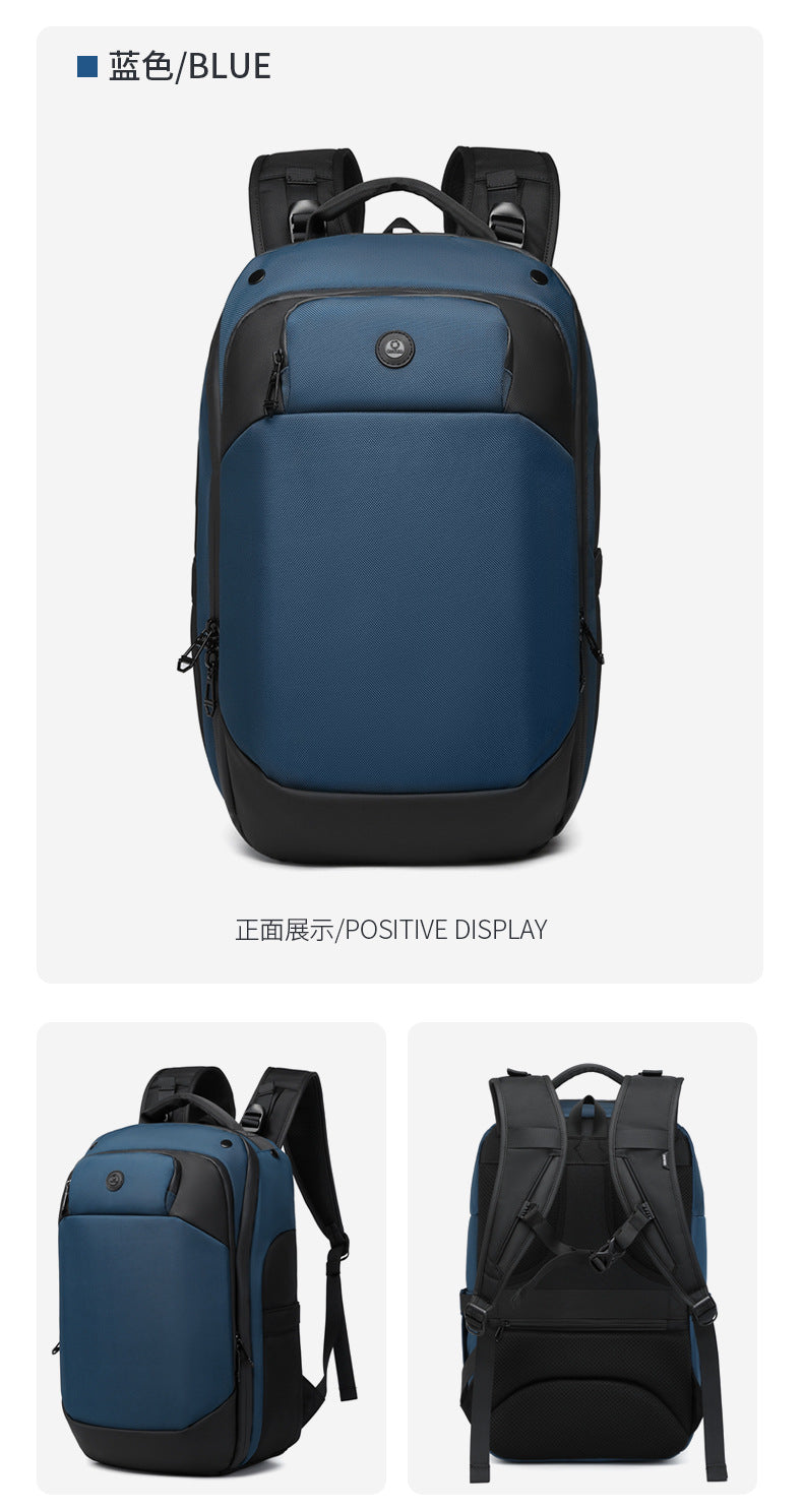 ozuko Business Backpack Men's Waterproof Computer School Bag High-looking commuter travel backpack for college students - 图片 27