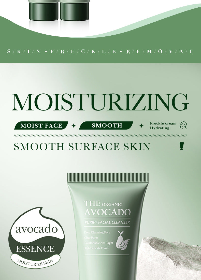Avocado Skincare Set SADOER Cleansing, moisturizing and moisturizing six-piece set foreign trade wholesale - 图片 12