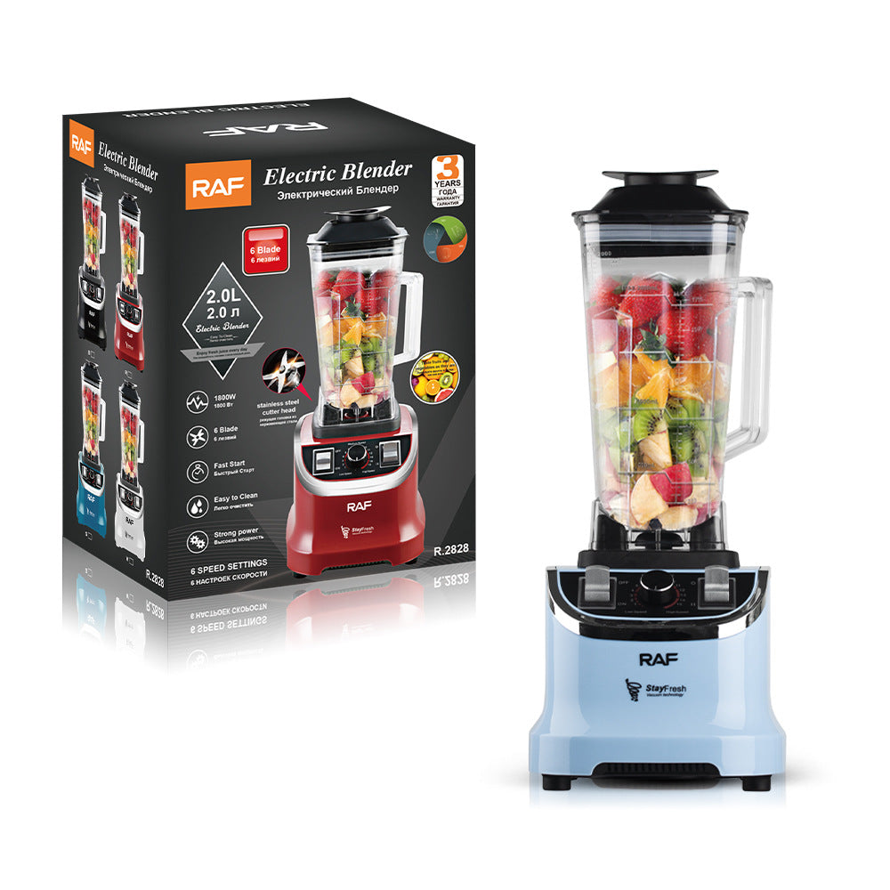 RAF European Standard Household and Commercial Smoothie Multi-Functional 5-in-1 Blender, Blender, Soy Milk, Fruit Juicer - 图片 15