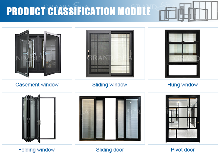 Double Tempered Reflective Glass Aluminium Sliding Windows Economic Price in Africa - 图片 23