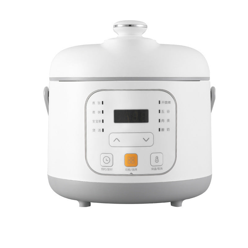 Internet Celebrity Style Small Household Rice Cooker2People1.8L Quick Cooking Automatic Pressure Cooker Smart Micro Pressure Cooker - 图片 5