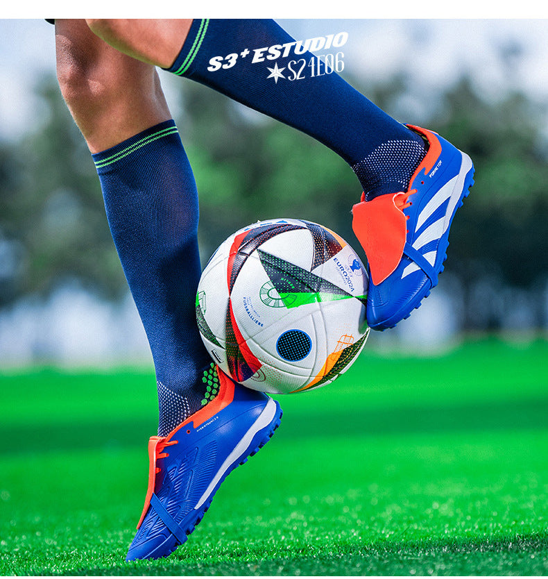 World Cup Football Shoes Men's New Style Grassland Competition AG Spike TF Broken Nails Adult Youth Student Sports Training - 图片 58