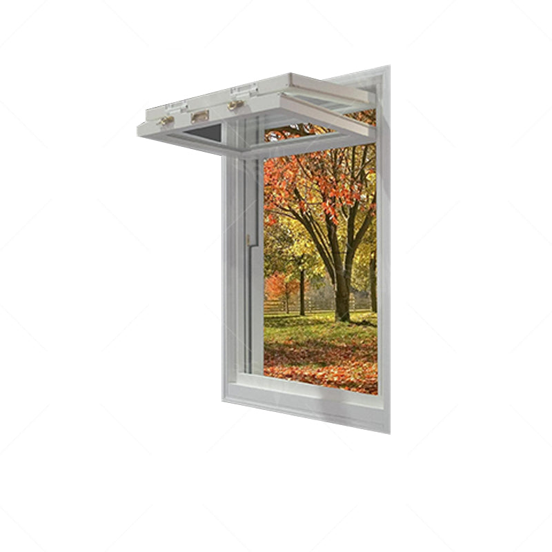 Simple Design Vertical Folding Window Tempered Glass Folding Glass Windows Bi Folding Windows - 图片 3
