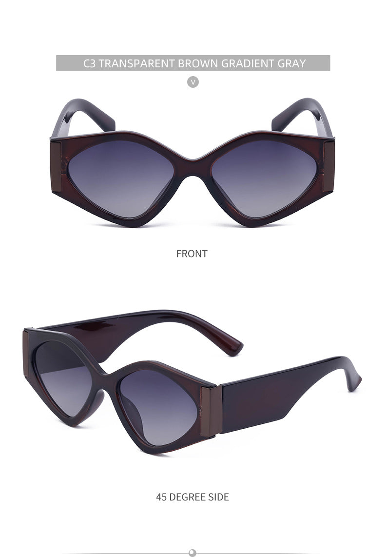 European and American style sunglasses for women trendy high-end feel ins Trendy Fashion Sunglasses for Women Wholesale sunglasses - 图片 26