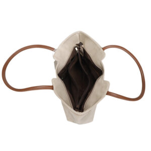 Korean Style2024New Fashionable and Elegant Simple Tote Bag Retro Large Capacity Mother-Daughter Bag for Women Shoulder Handbag Commuting