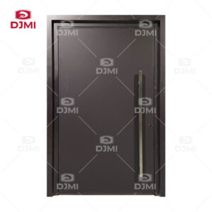 DJMI Modern Exterior Main Gate Door Designs Front Iron Entry Doors Entrance Security Steel Door for House