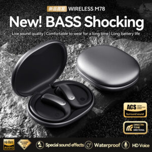 2025Popular M130Ear-mounted, non-in-ear, ultra-long battery life, high appearance value wireless Bluetooth earphones