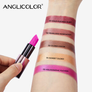 Hot-selling Magnetic Metal Pearl Lipstick Moisturizing Waterproof Non-stick Cup Long-lasting Colorfast Makeup Lipstick