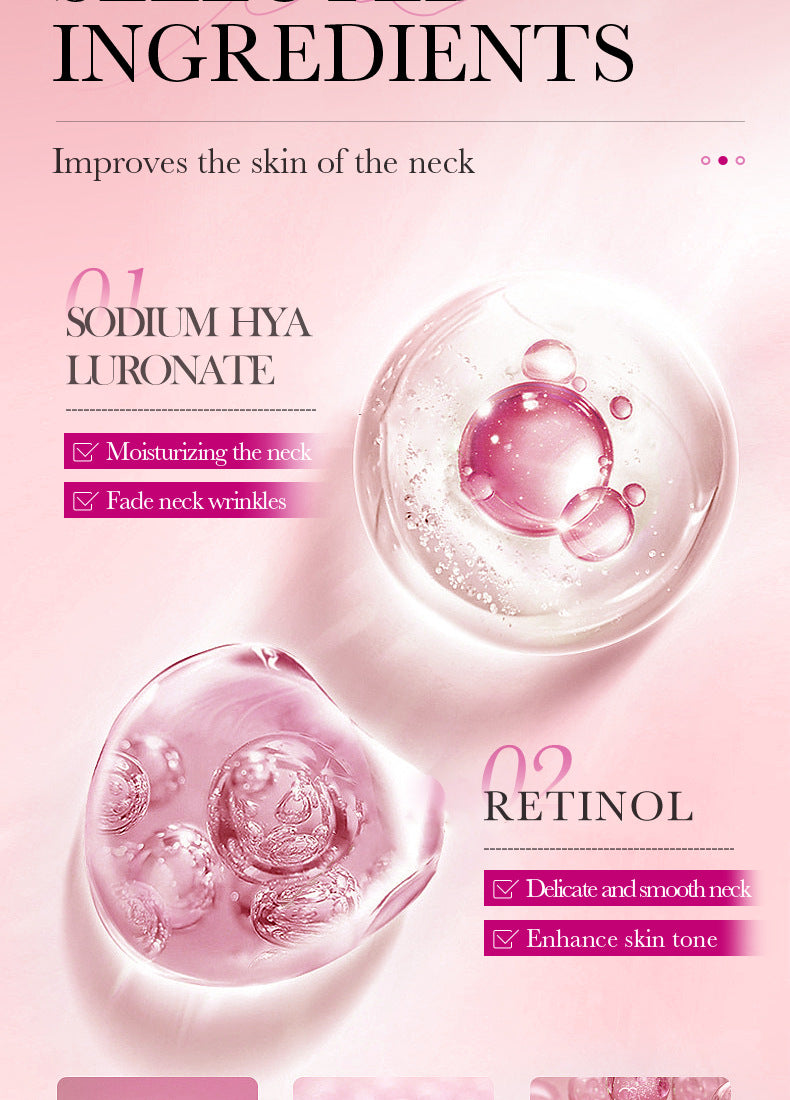 Six Peptide Neck Cream50g SADOER Tightening, Hydrating, Skin Rejuvenation, Fine Line Tightening, Cross-Border Wholesale - 图片 13