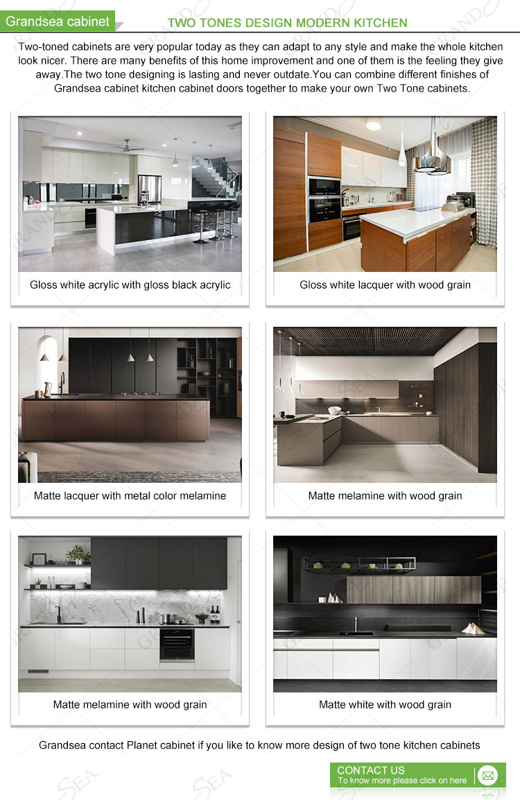 2025 Modern Kitchen Cabinets Furniture Villa Luxury Cabinet Kitchen - 图片 15