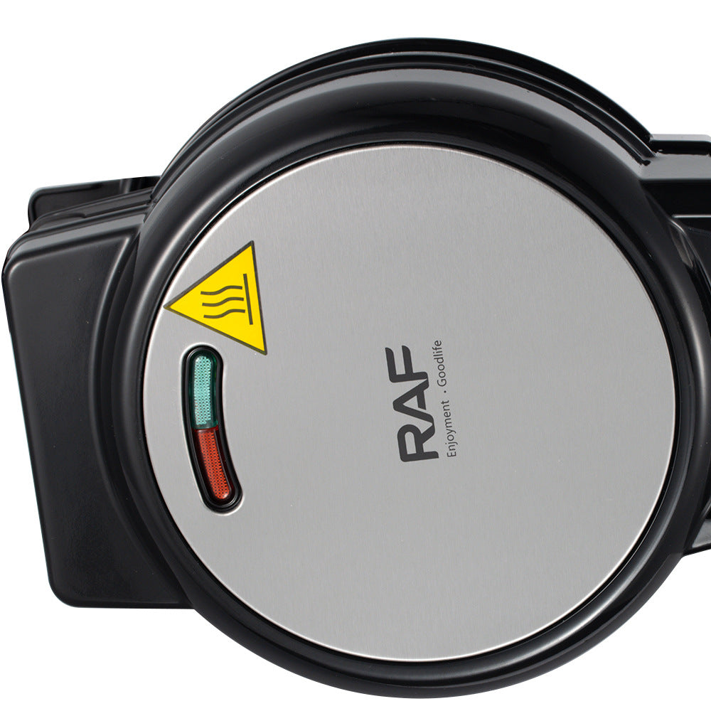 RAF European and American Household Breakfast Machine Waffle Maker Fully Automatic Mini Double-Sided Heating Electric Griddle Light Food Machine - 图片 20