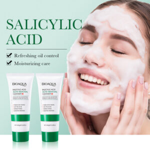 Salicylic Acid Facial Cleanser100g BIOAOUA Deep Cleansing Moisturizing Facial Cleanser  Wholesale