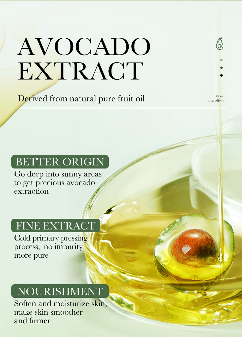 Avocado Face Cream SADOER Silky Hydrating Refreshing Non-Sticky Moisturizing Cream Cross-Border Wholesale - 图片 12