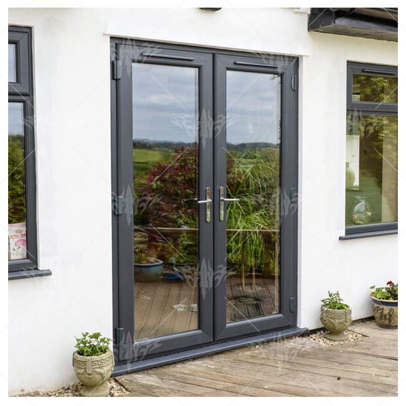 Villa Aluminum Casement Door Fashion Aluminum Glass Door Factory Manufacturer Glass Doors - 图片 5