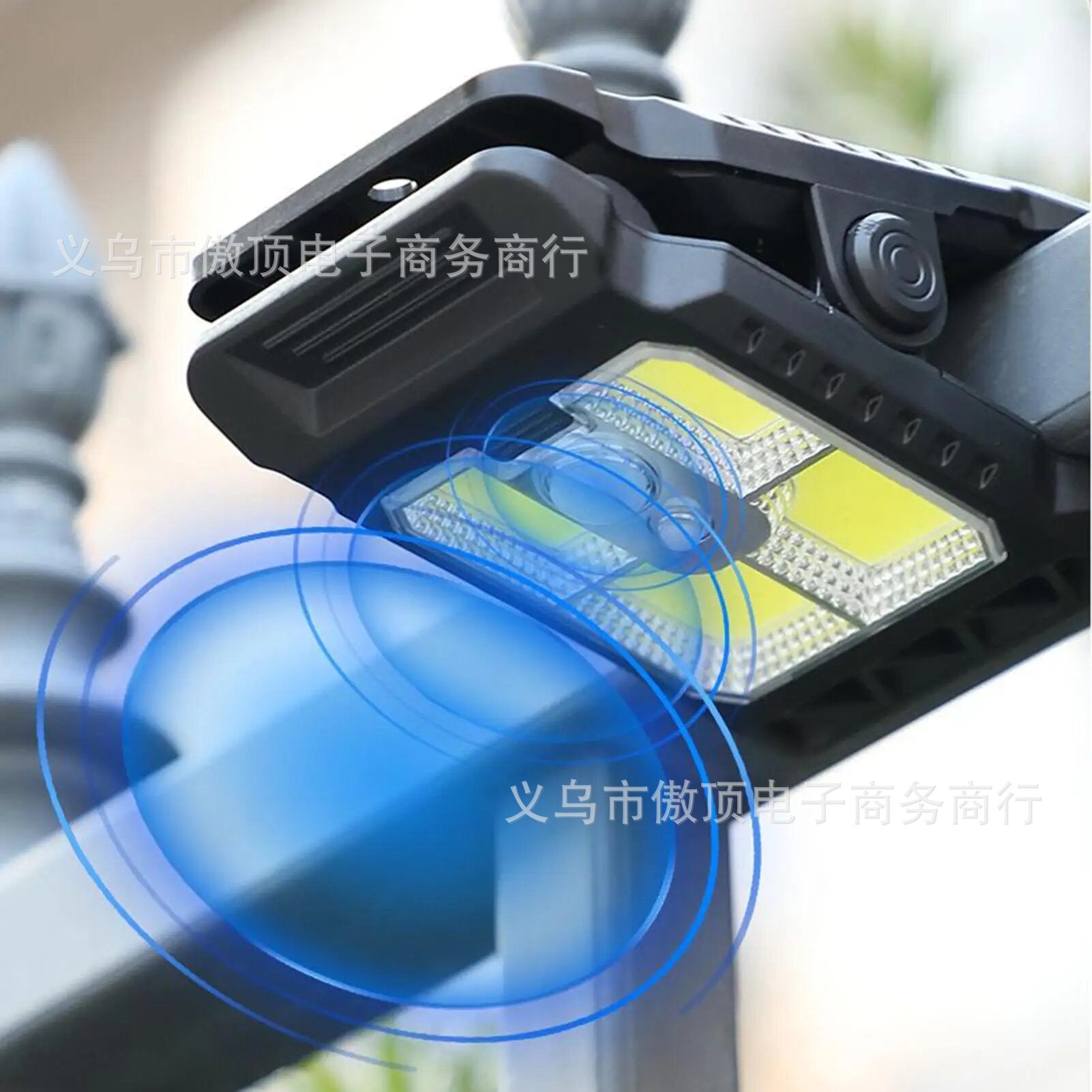 Solar Clip Light Human Body Sensing Outdoor Garden Light Garden Lighting Solar Fence Light Wall Light - 图片 18