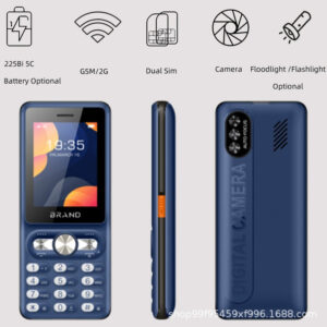2.4Large Volume Earpiece with Camera Factory Dual SIM Button Straight Board for Elderly and Students Functional Phone