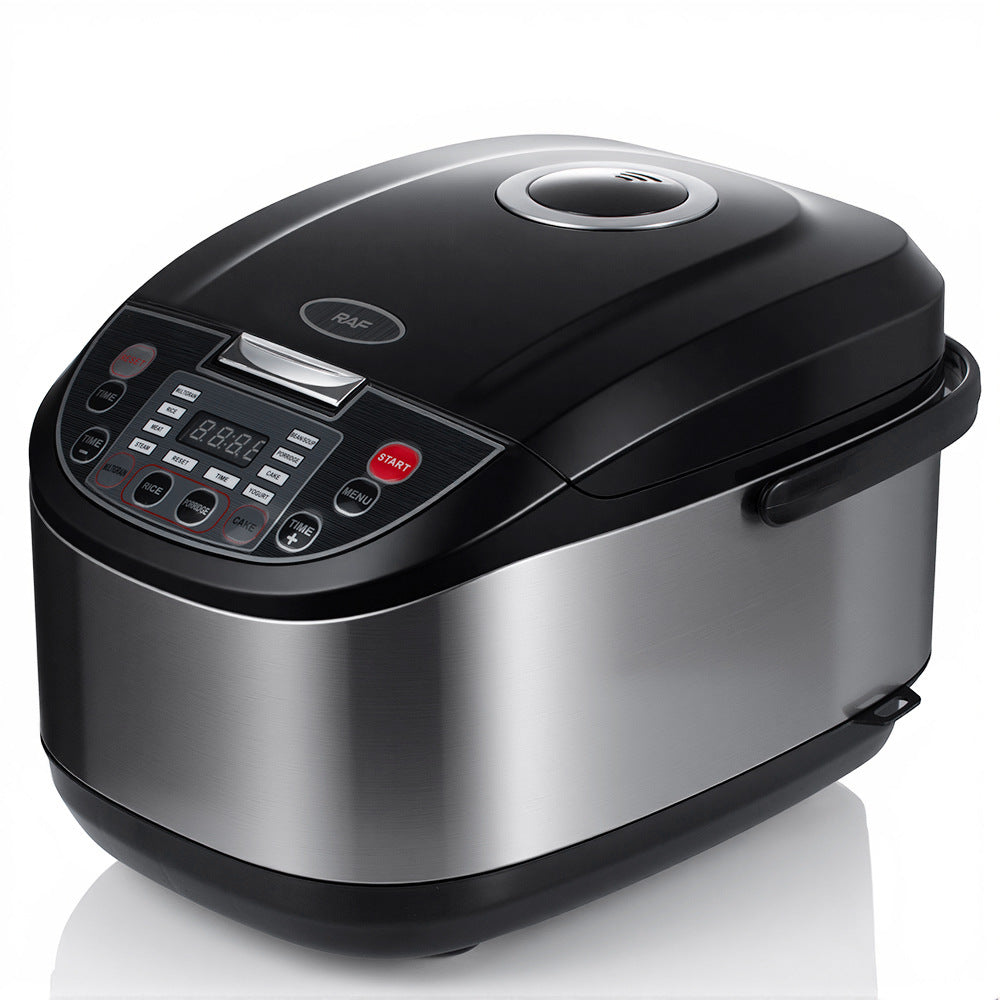 RAF European Standard Rice Cooker Smart6L Fully Automatic Health-Preserving Household Stainless Steel Rice Cooker Multi-Functional900w - 图片 10