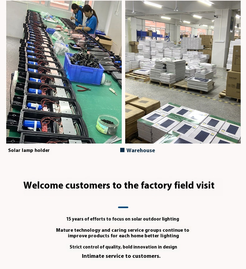 Solar Light Outdoor Garden Light IP65 Waterproof Square Factory Community 4000W 5000W 6000W LED Solar Street Light - 图片 22